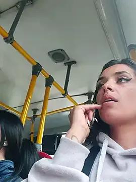 Moon_And_Sunn — Without clothes on the bus for 1 minute